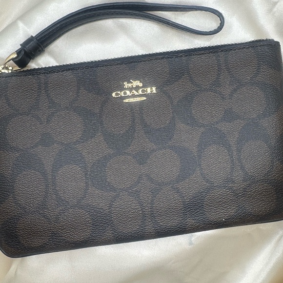 Coach Handbags - Coach Monogrammed Wristlet